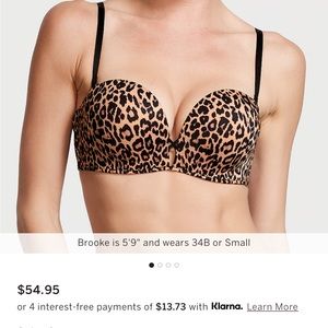 Victorias secret bombshell push up bra